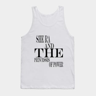 she ra and the princesses of power Tank Top